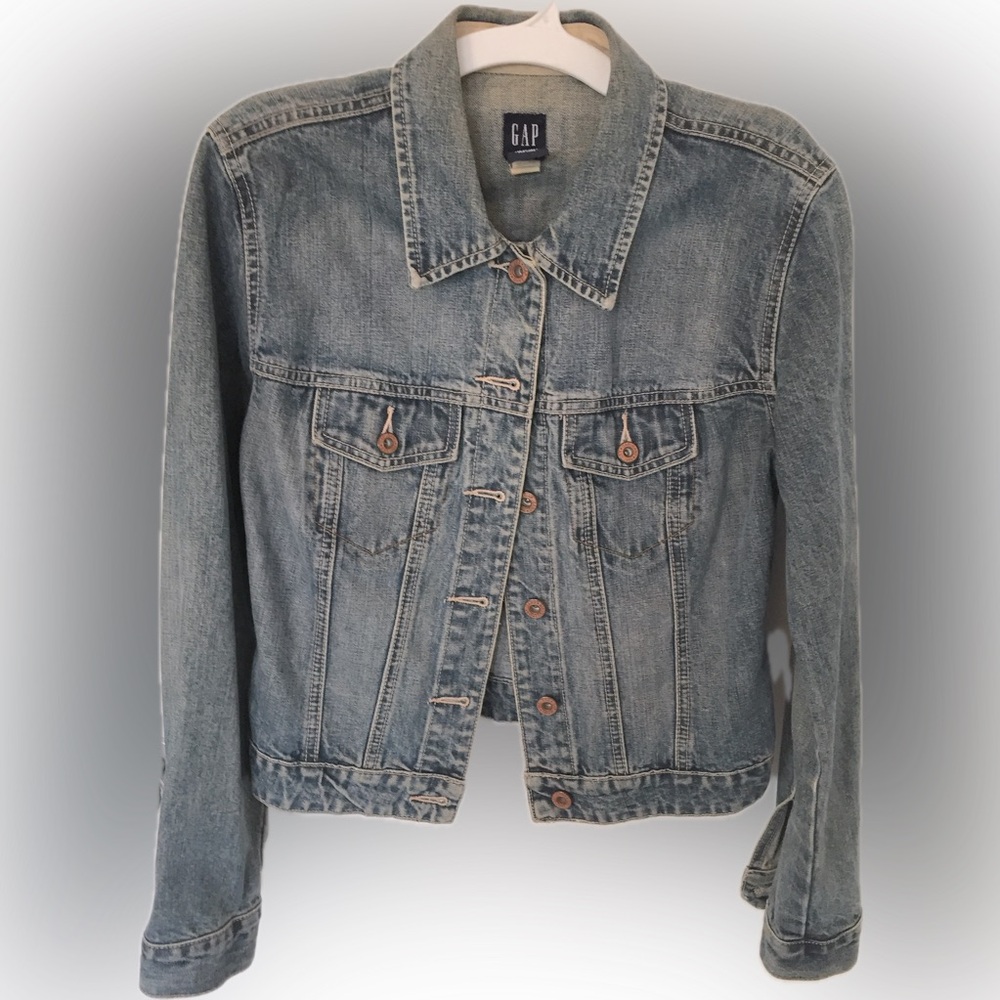 Gap denim jeans jacket xs